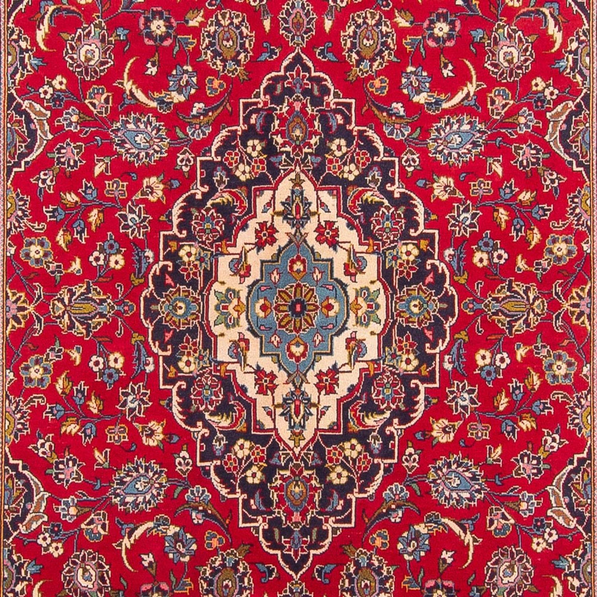 Perser Rug - Keshan - 310 x 194 cm - red
