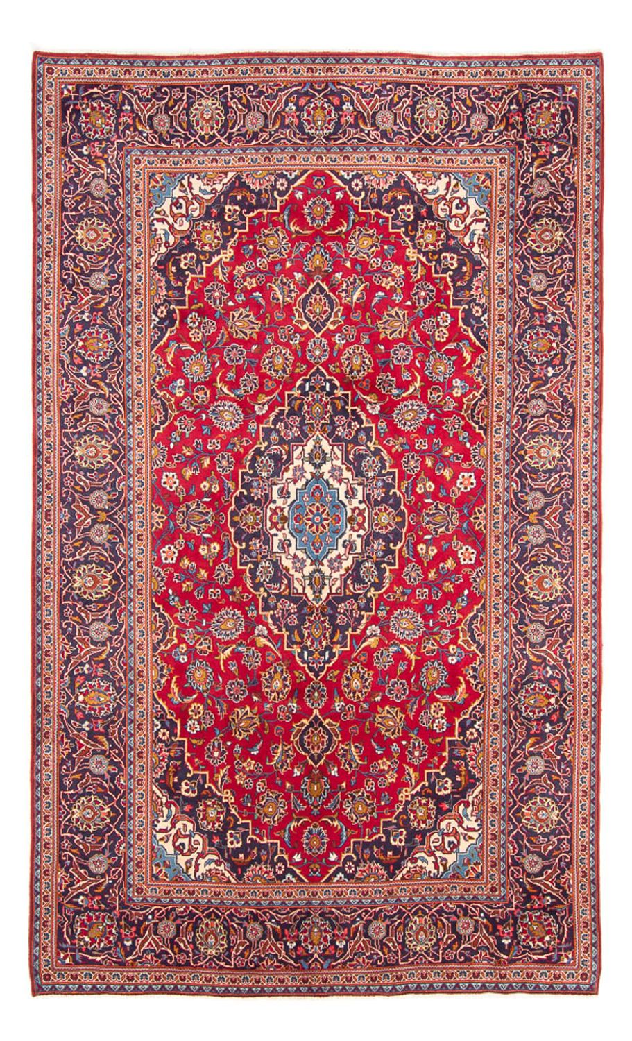 Perser Rug - Keshan - 302 x 200 cm - red