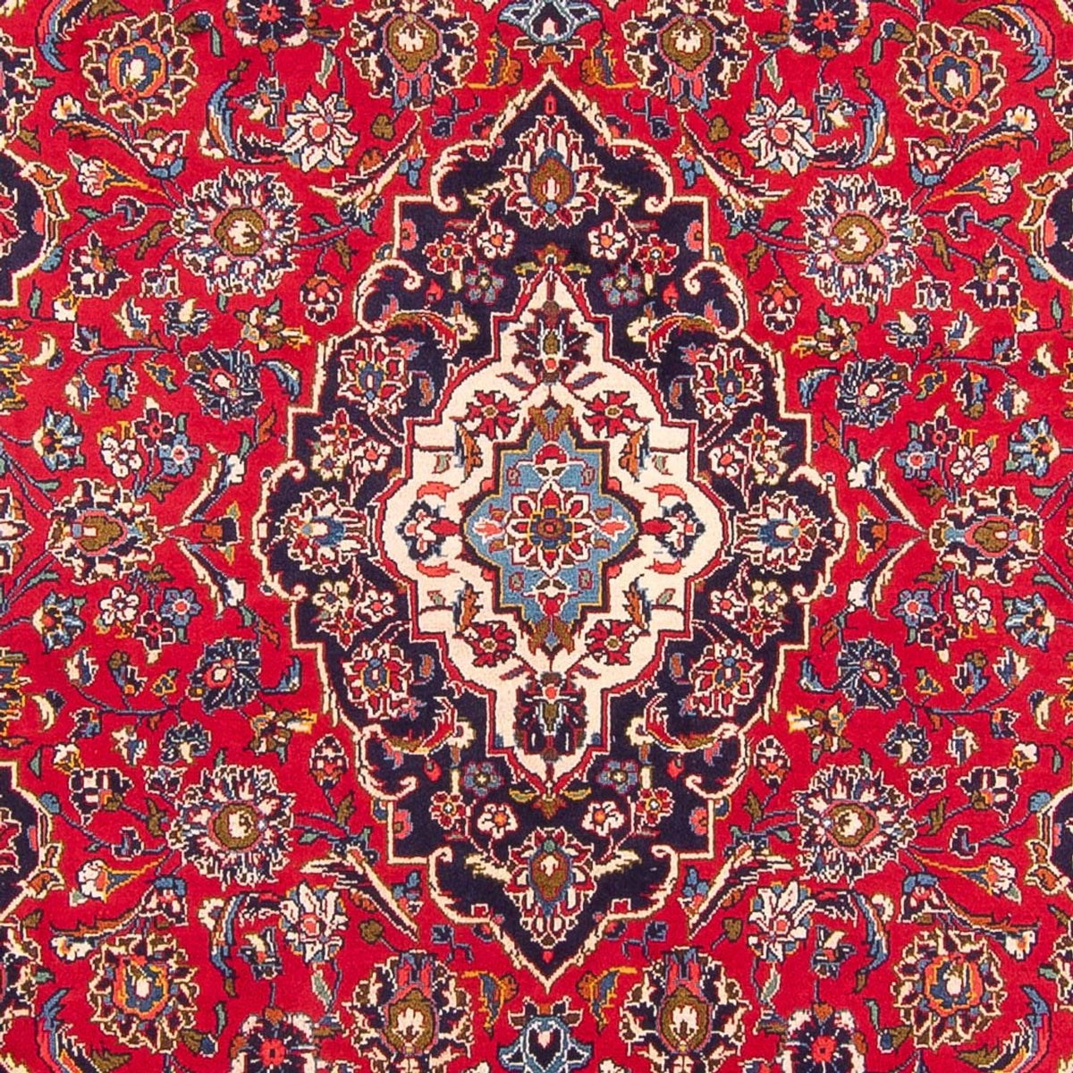 Perser Rug - Keshan - 310 x 195 cm - red