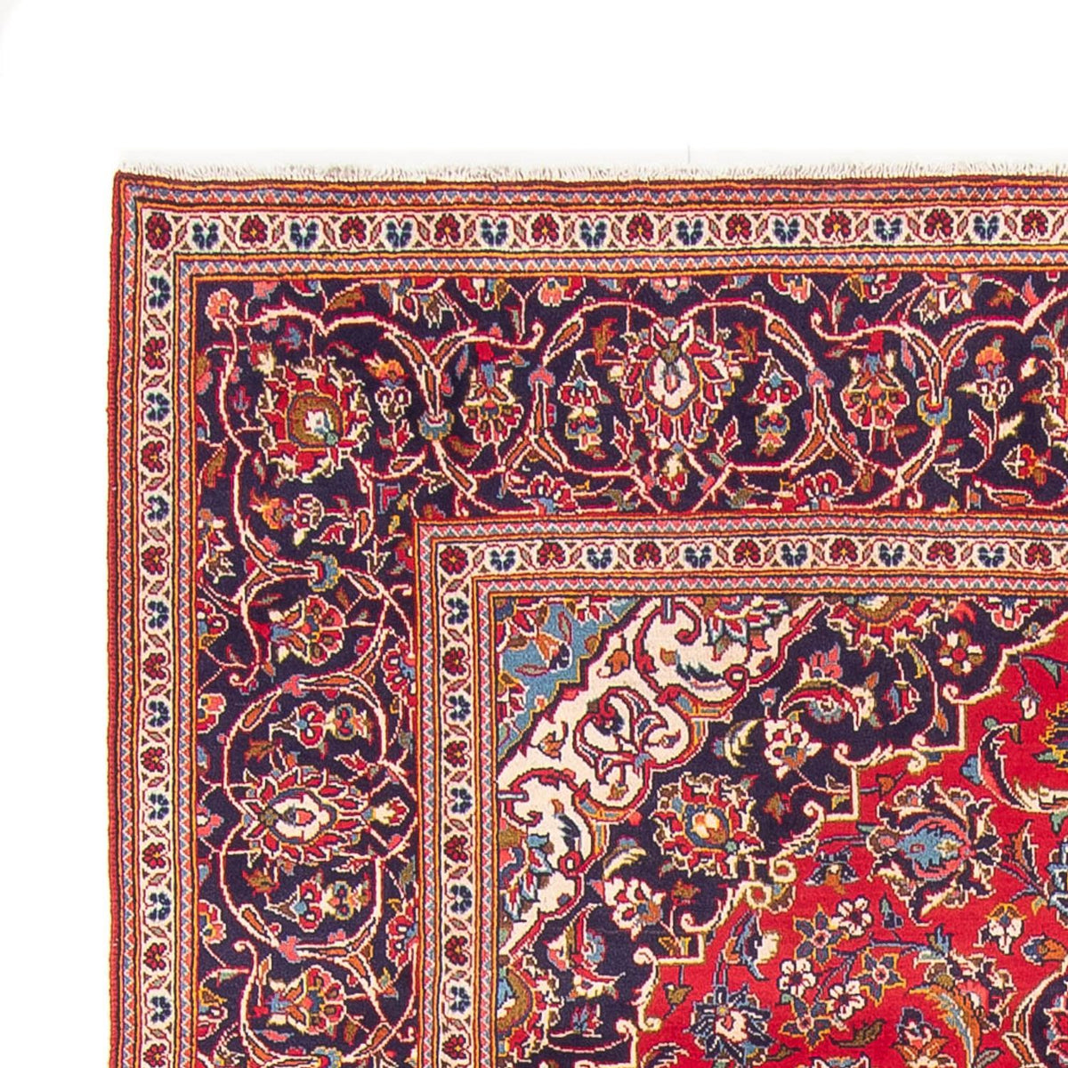 Perser Rug - Keshan - 310 x 195 cm - red