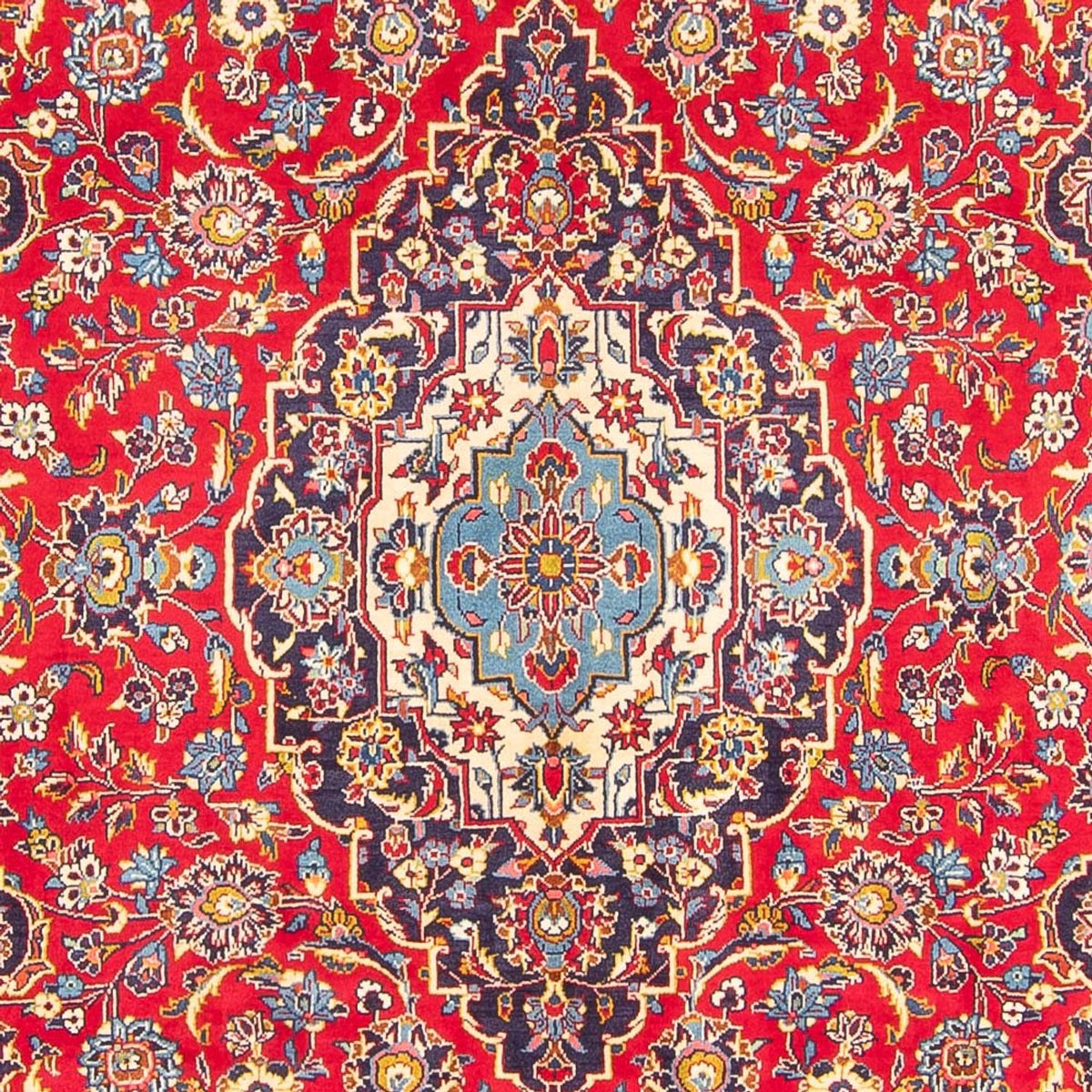 Perser Rug - Keshan - 298 x 204 cm - red