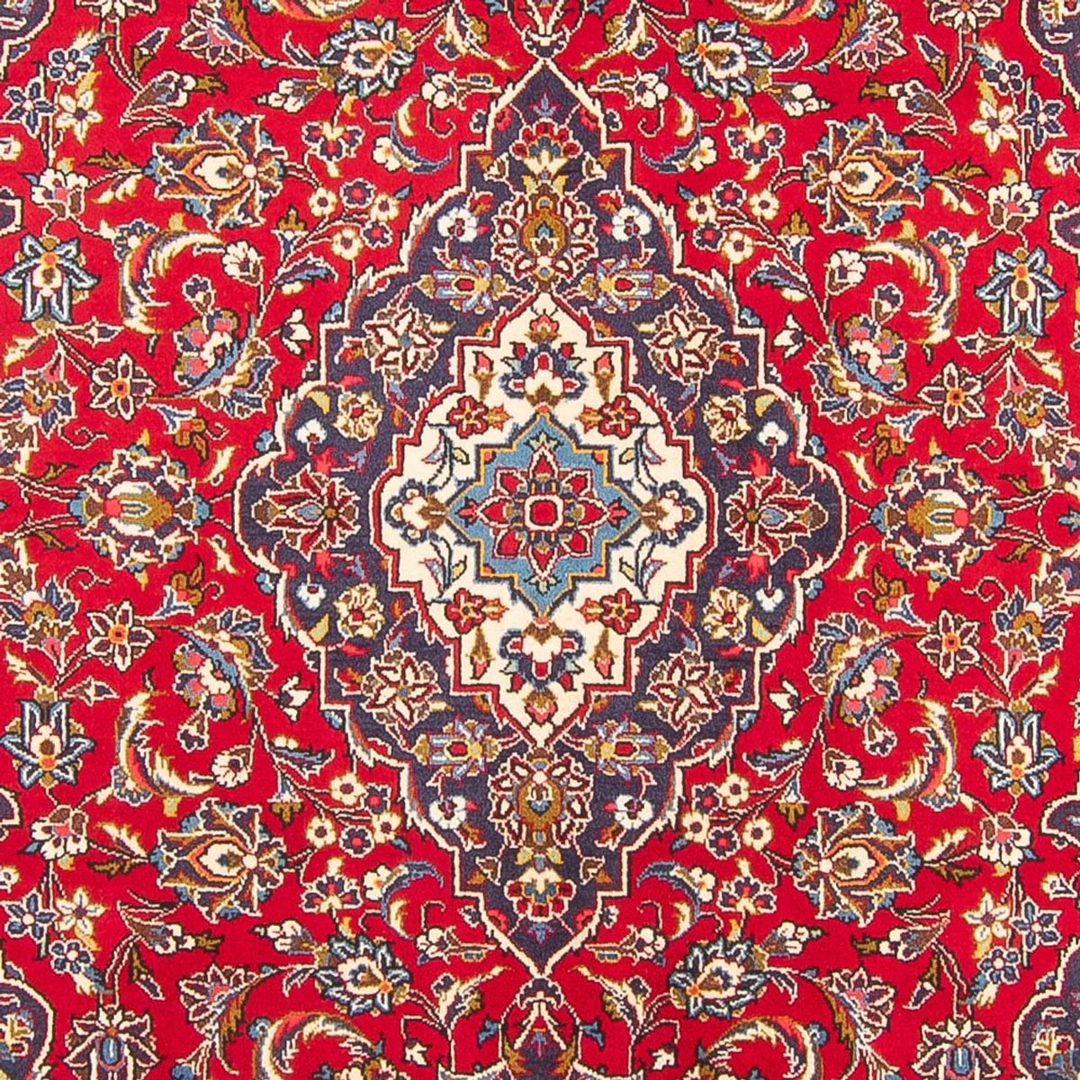 Perser Rug - Keshan - 307 x 198 cm - red