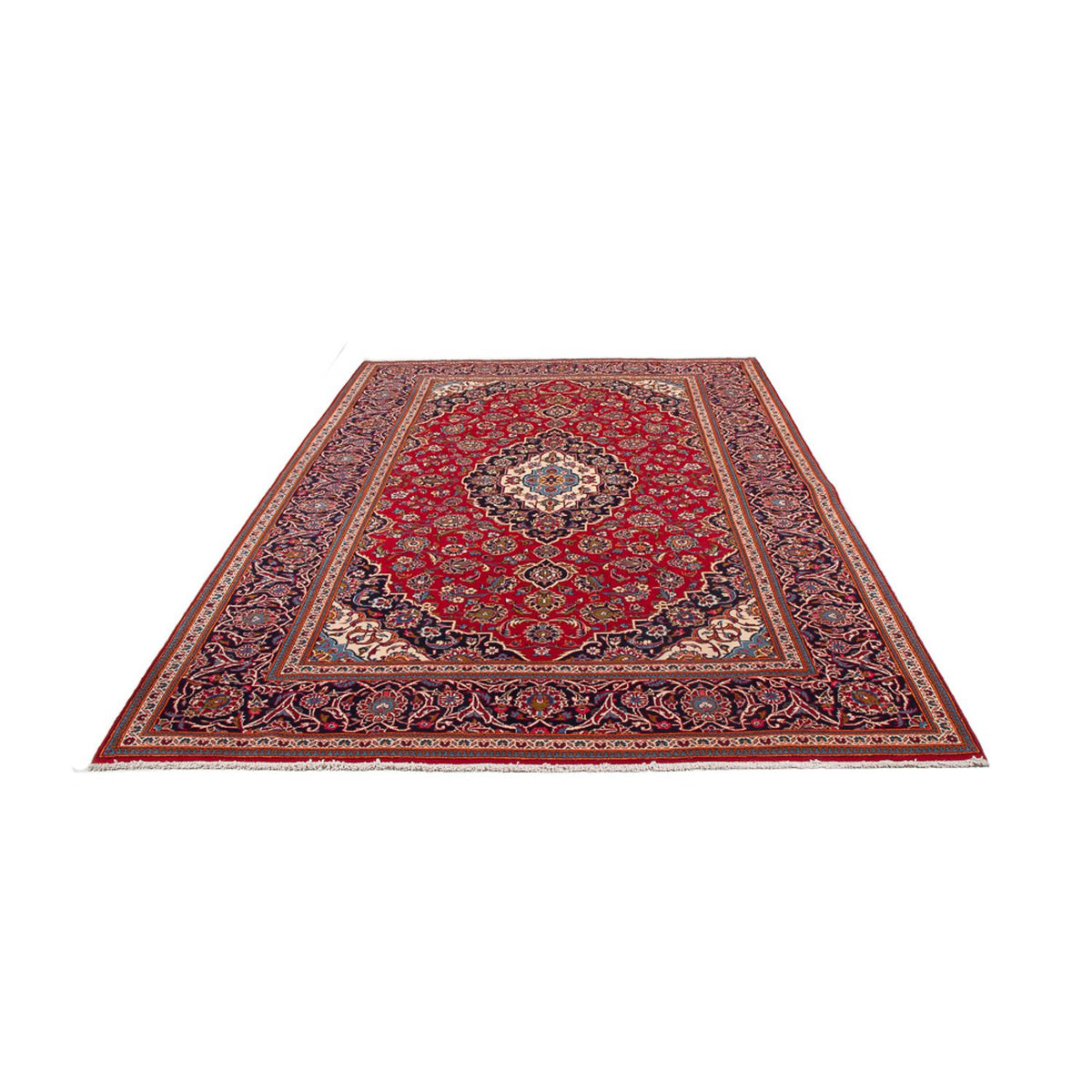 Perser Rug - Keshan - 310 x 196 cm - red