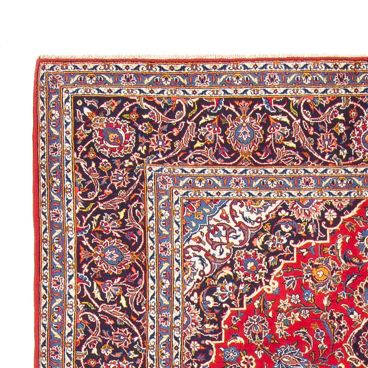 Perser Rug - Keshan - 300 x 203 cm - red