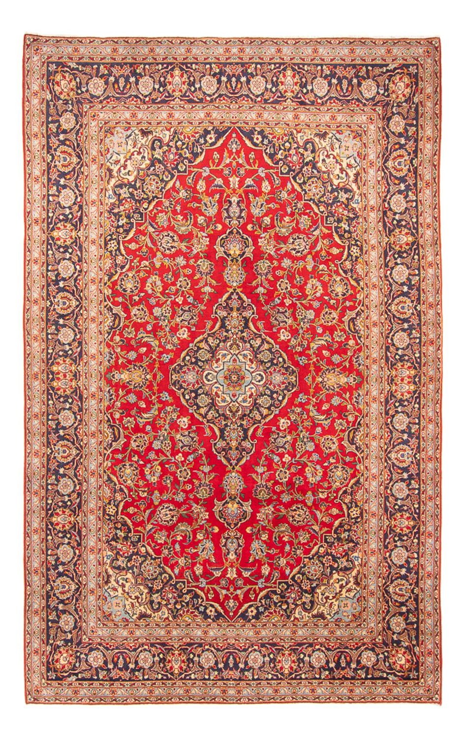 Perser Rug - Keshan - 305 x 200 cm - red