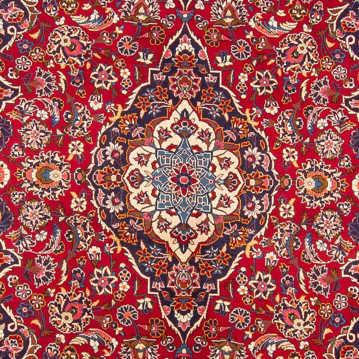 Perser Rug - Keshan - 303 x 202 cm - red