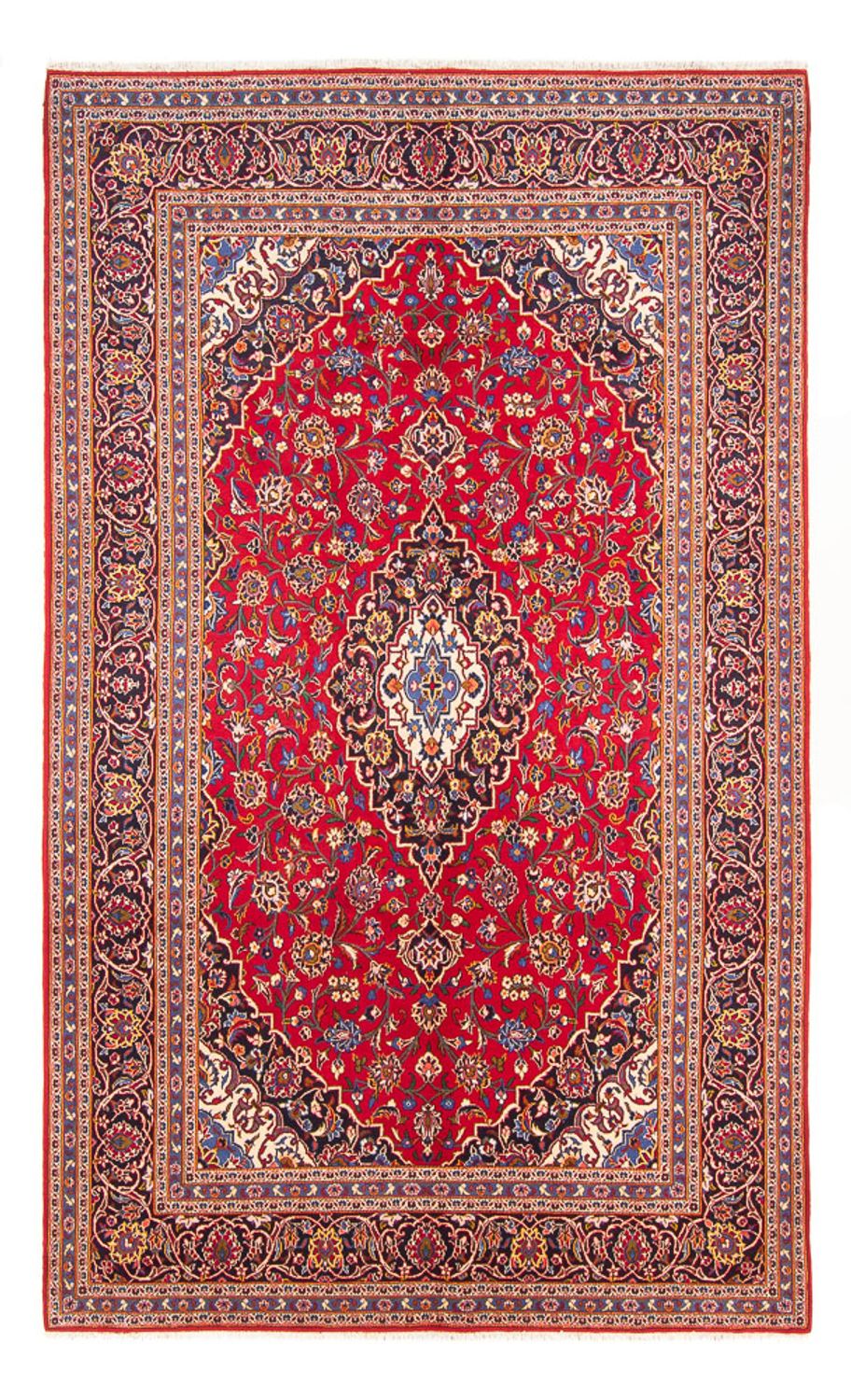 Perser Rug - Keshan - 306 x 200 cm - red