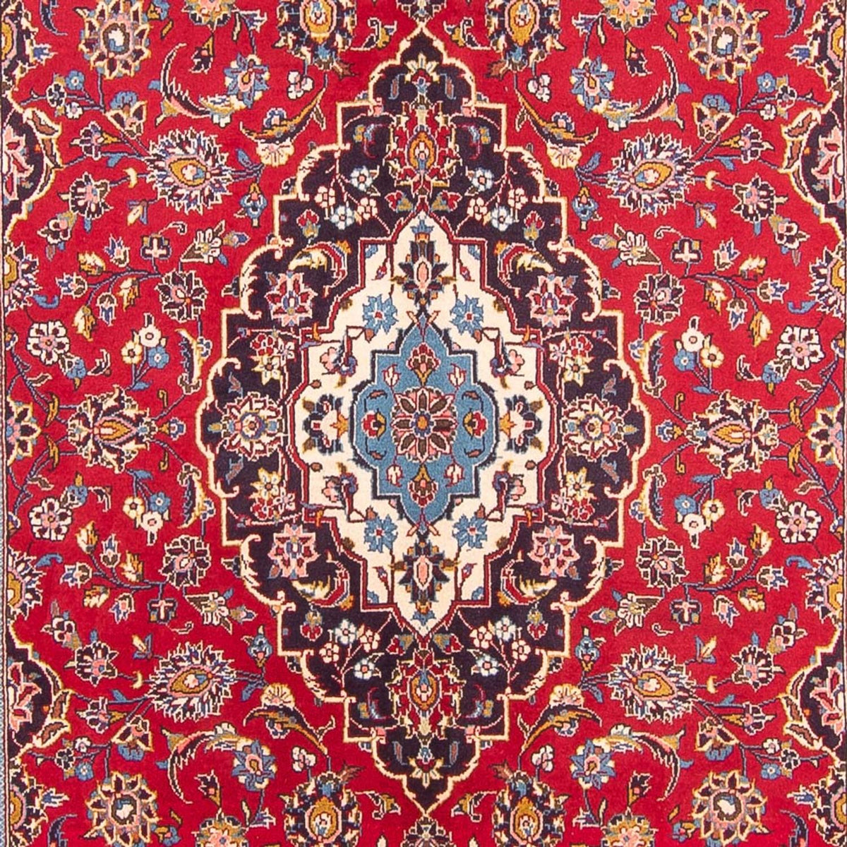Perser Rug - Keshan - 307 x 200 cm - red