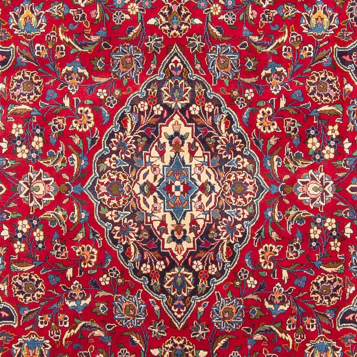 Perser Rug - Keshan - 307 x 200 cm - red