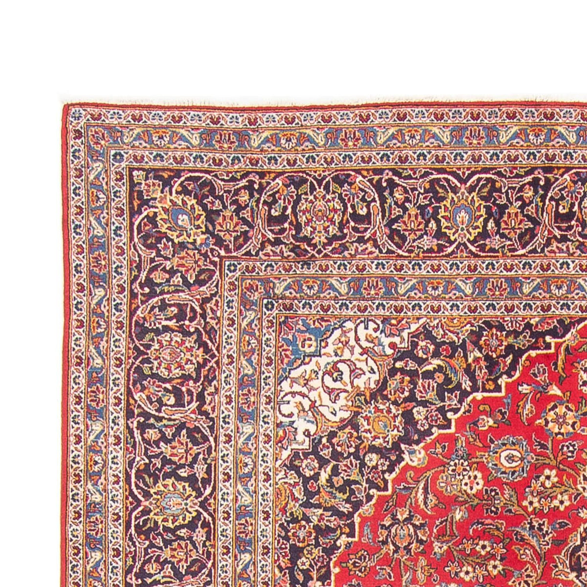 Perser Rug - Keshan - 297 x 207 cm - red