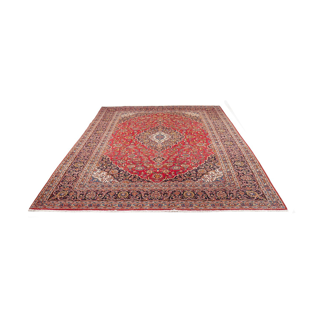 Perser Rug - Keshan - 297 x 207 cm - red