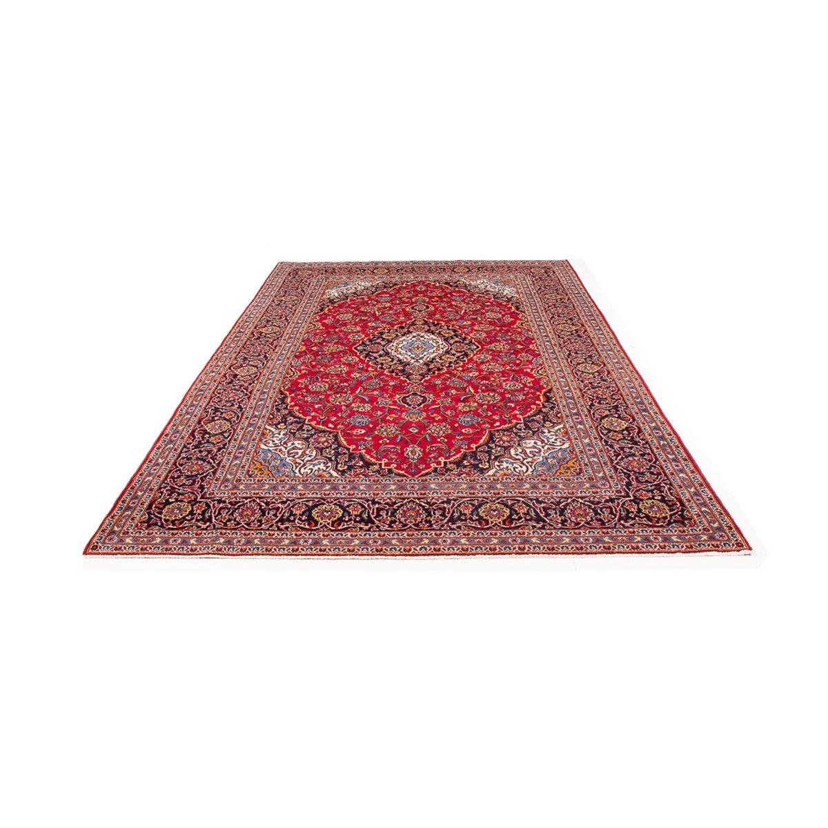 Perser Rug - Keshan - 313 x 197 cm - red