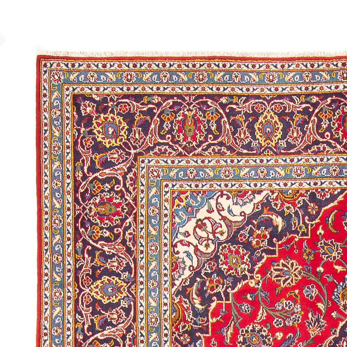 Perser Rug - Keshan - 302 x 205 cm - red