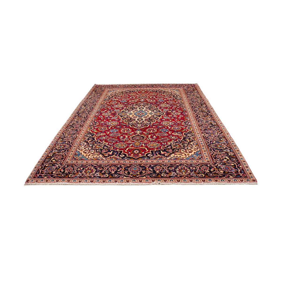 Perser Rug - Keshan - 305 x 204 cm - bordeaux red