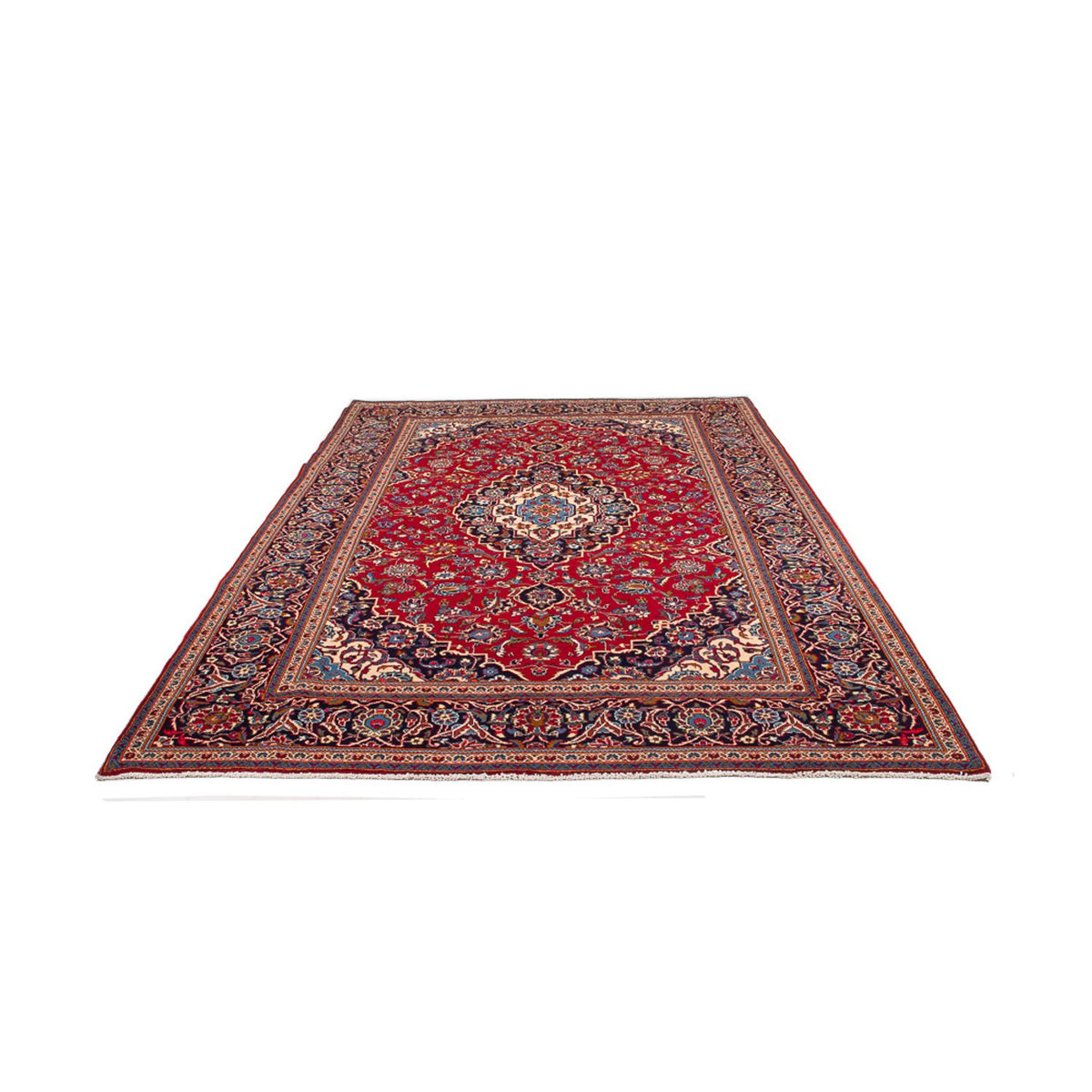 Perser Rug - Keshan - 300 x 208 cm - red