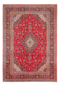 Perser Rug - Keshan square  - 254 x 246 cm - red