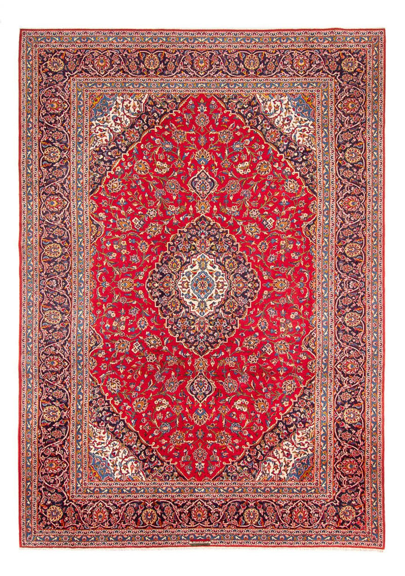 Perser Rug - Keshan square  - 254 x 246 cm - red