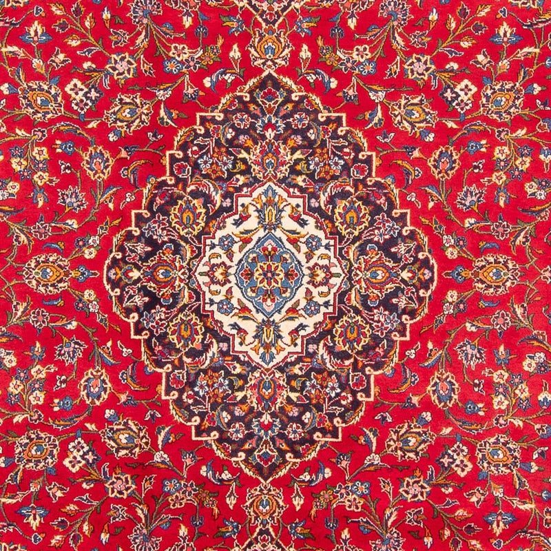 Perser Rug - Keshan square  - 254 x 246 cm - red