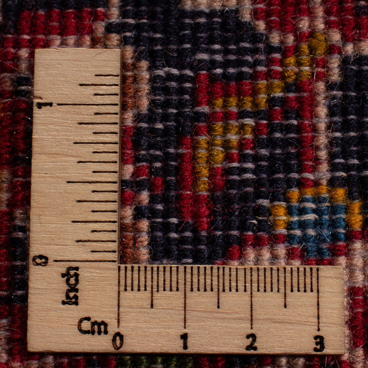 Perser Rug - Keshan square  - 254 x 246 cm - red