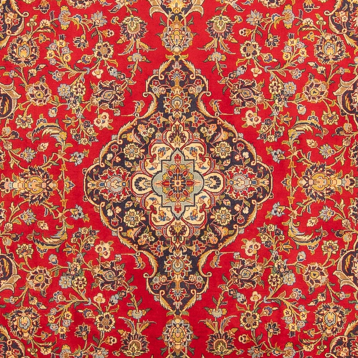 Perser Rug - Keshan - 307 x 204 cm - red