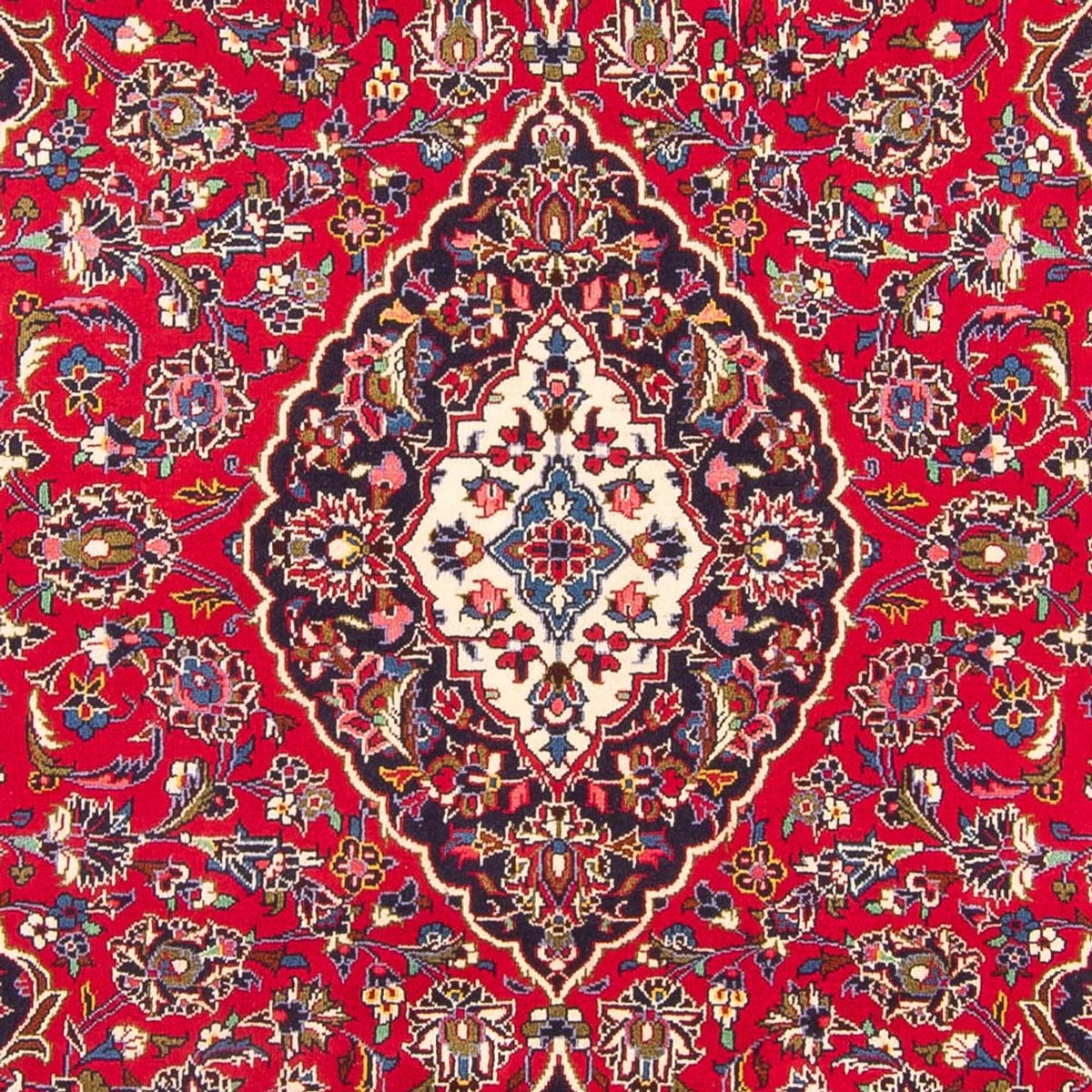 Perser Rug - Keshan - 314 x 200 cm - red