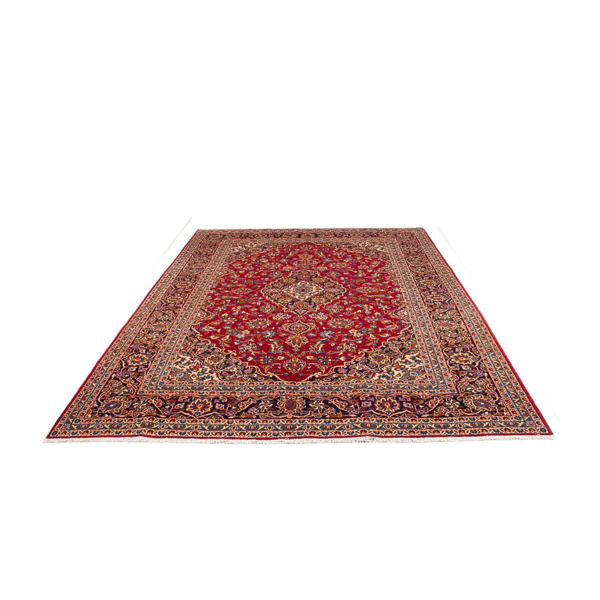 Perser Rug - Keshan - 316 x 207 cm - red