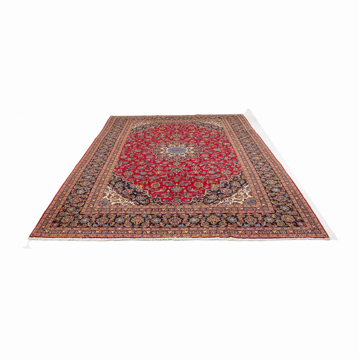 Perser Rug - Keshan - 326 x 209 cm - red