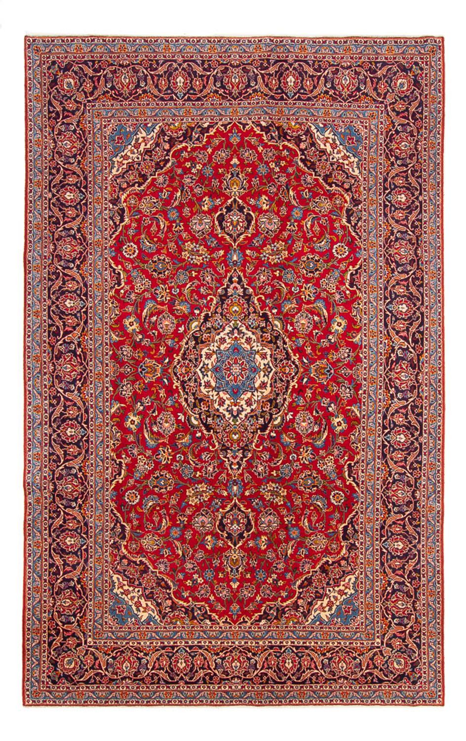 Perser Rug - Keshan - 335 x 210 cm - red
