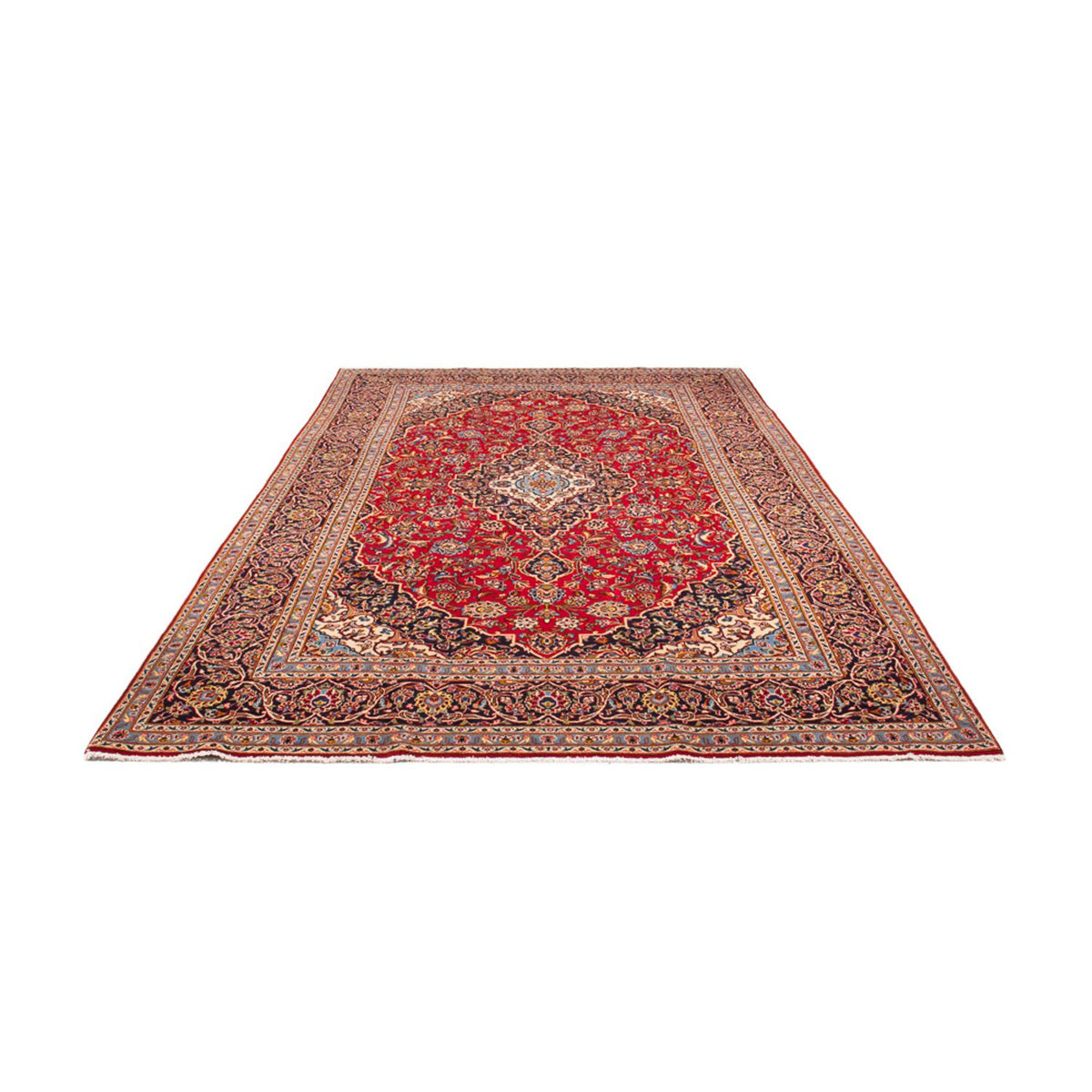 Perser Rug - Keshan - 332 x 223 cm - red