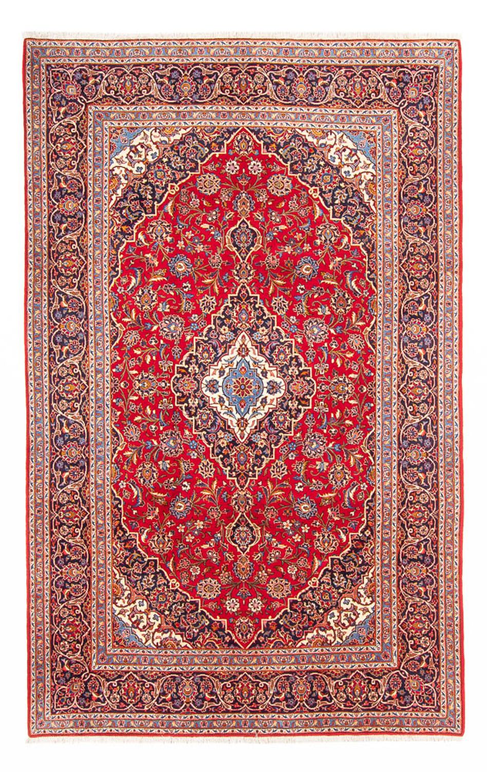 Perser Rug - Keshan - 340 x 220 cm - red