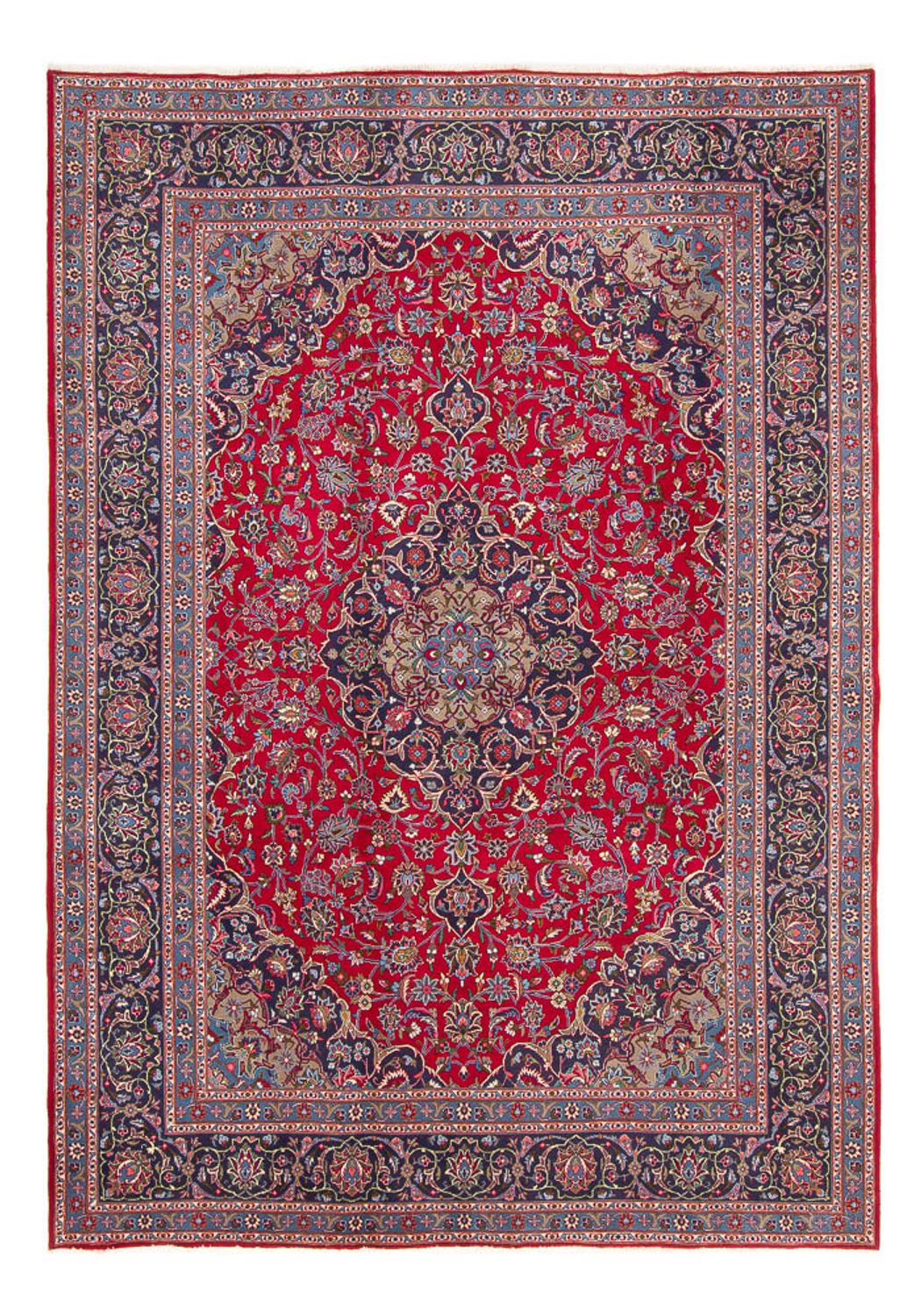 Perser Rug - Keshan - 337 x 240 cm - red