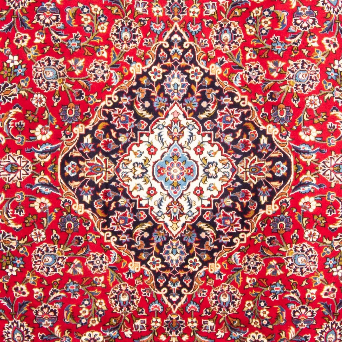 Perser Rug - Keshan - 341 x 241 cm - red