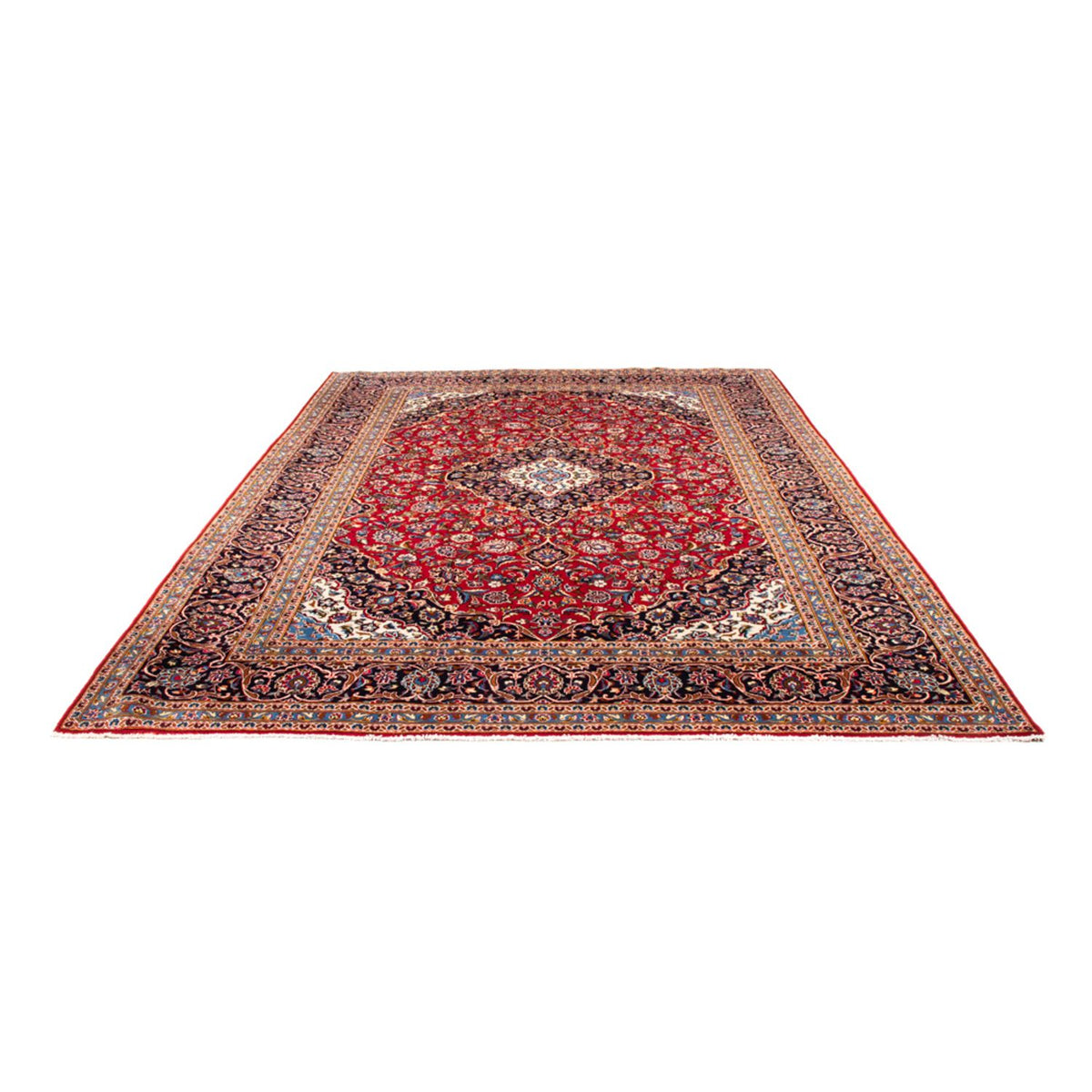Perser Rug - Keshan - 341 x 241 cm - red