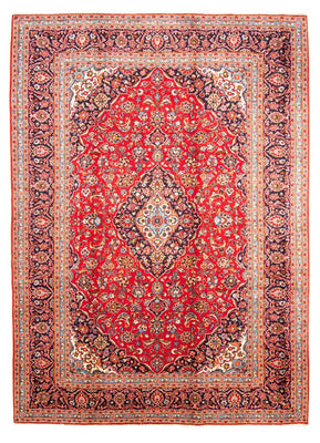 Perser Rug - Keshan - 342 x 242 cm - red