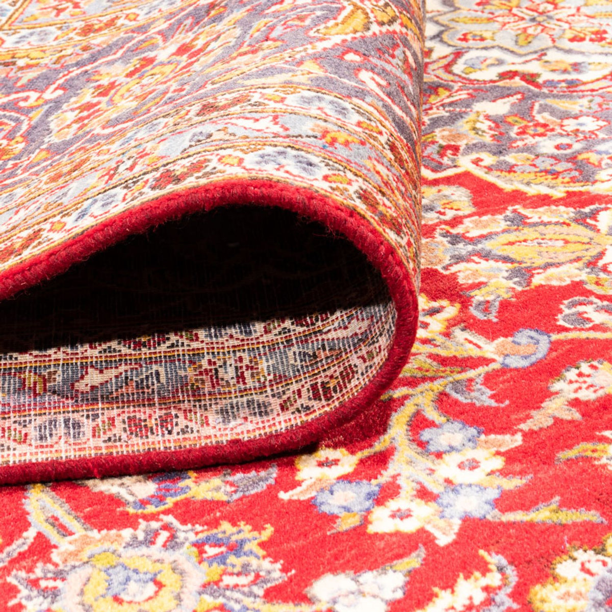 Perser Rug - Keshan - 344 x 243 cm - red