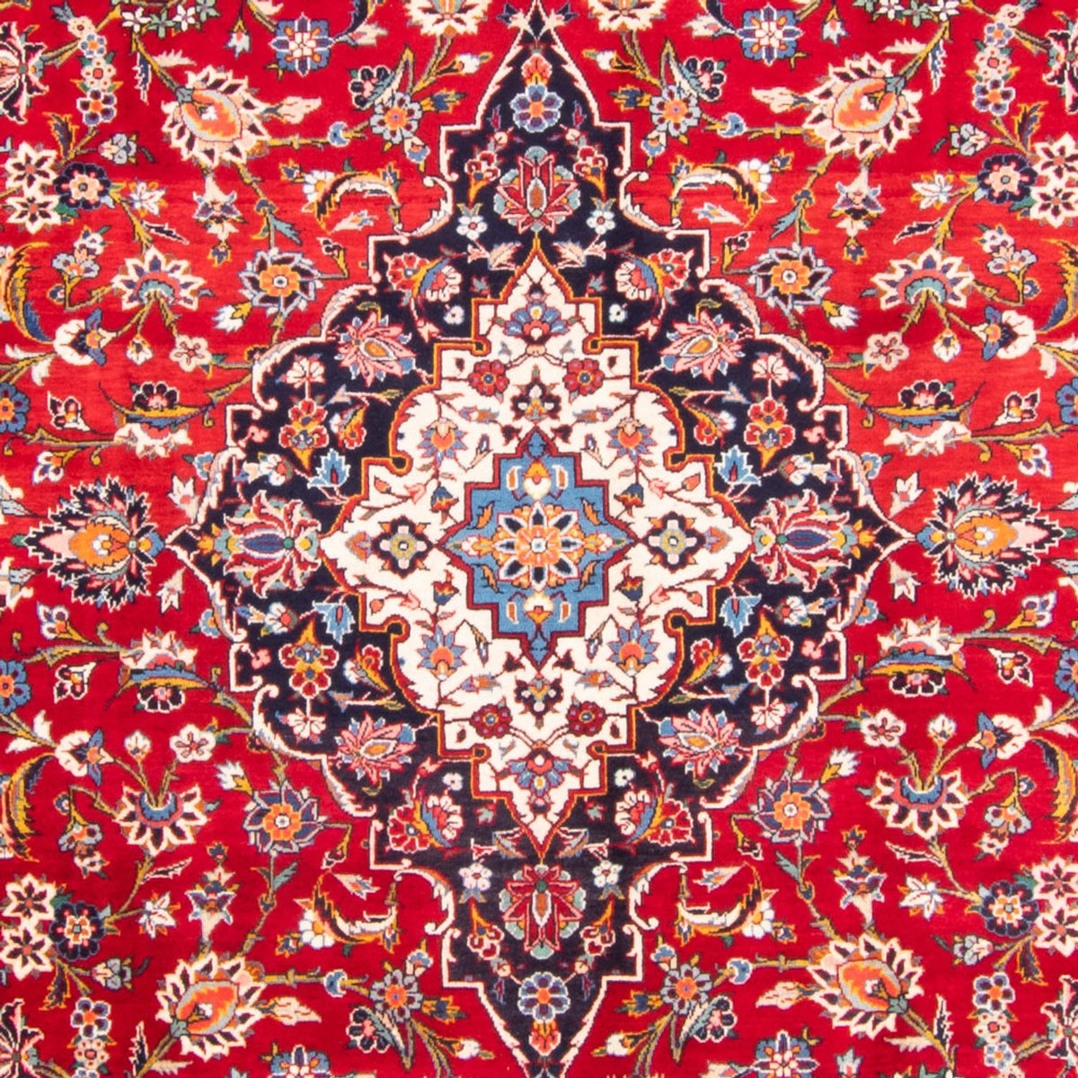 Perser Rug - Keshan - 347 x 242 cm - red