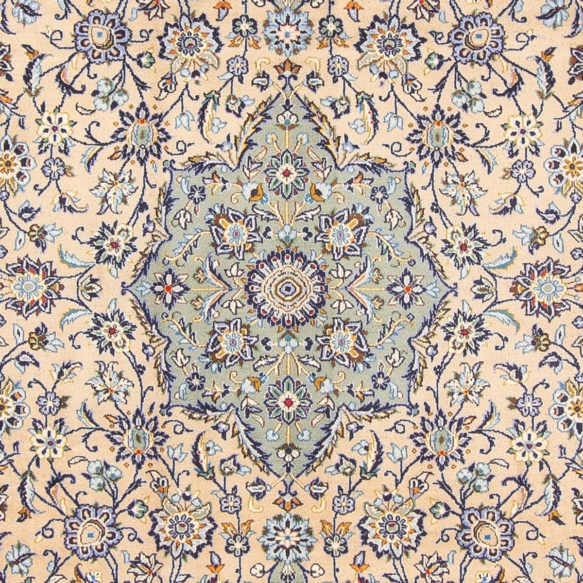 Perser Rug - Keshan - 344 x 245 cm - taupe
