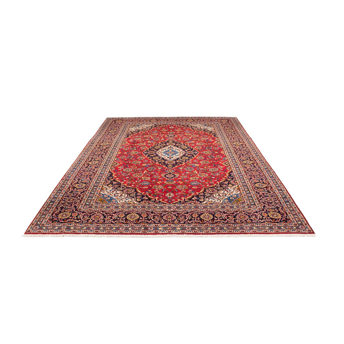 Perser Rug - Keshan - 343 x 247 cm - red