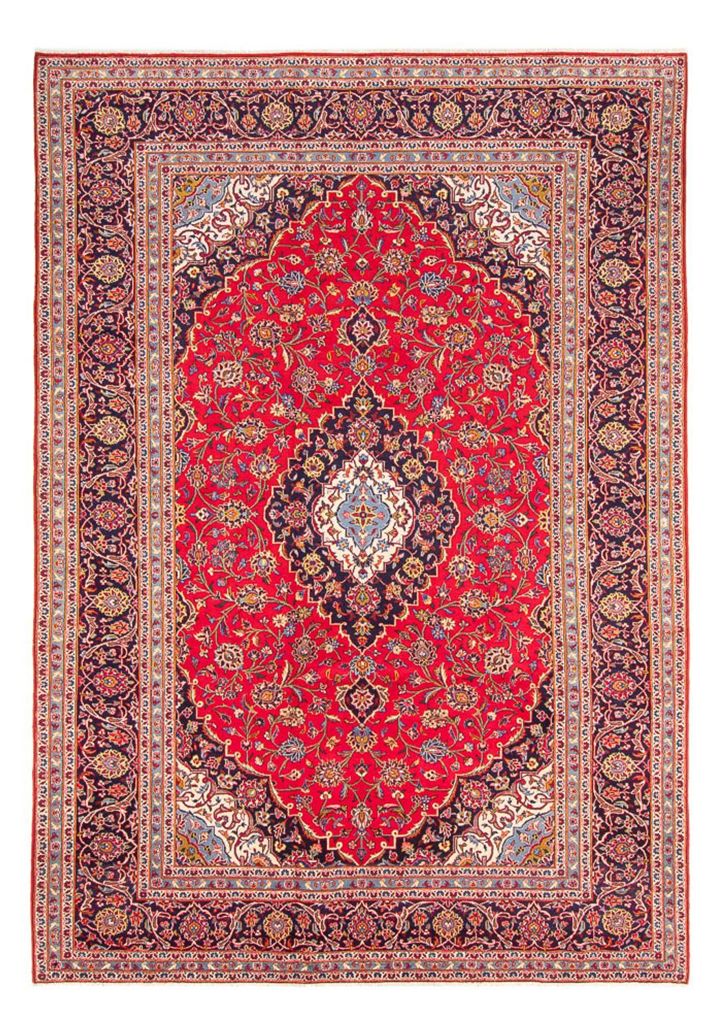 Perser Rug - Keshan - 346 x 247 cm - red