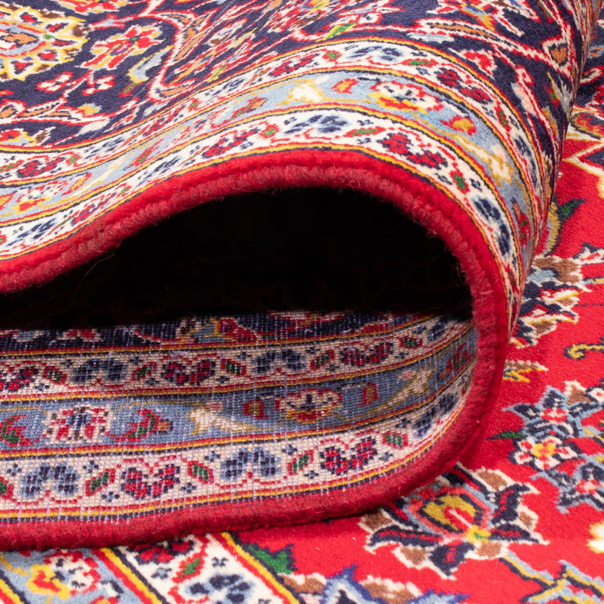 Perser Rug - Keshan - 346 x 247 cm - red