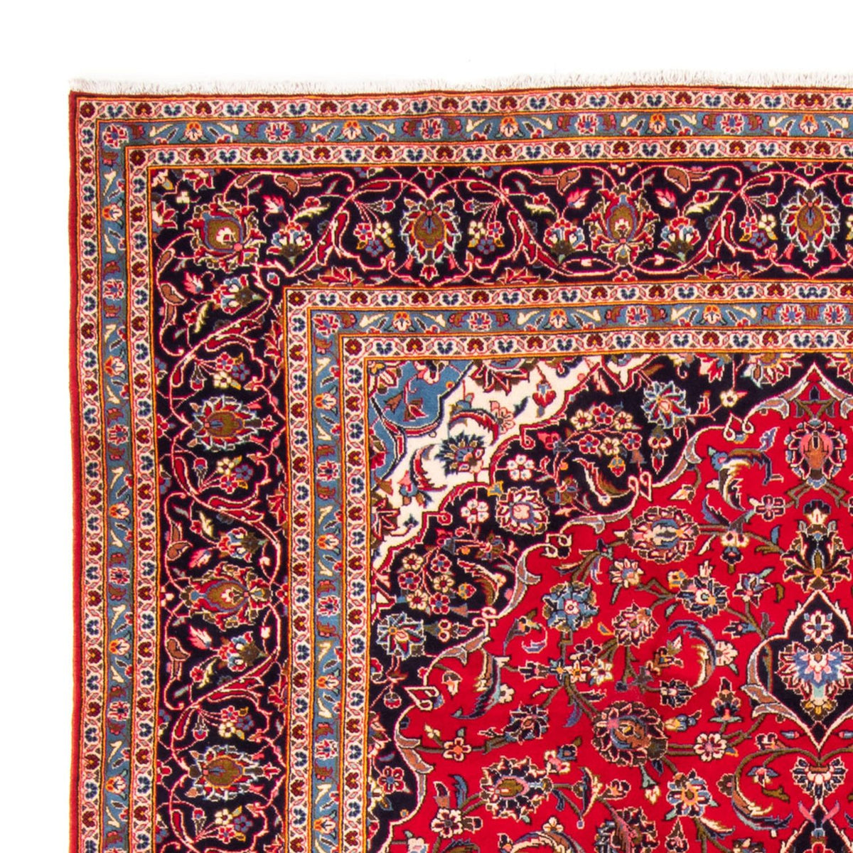 Perser Rug - Keshan - 350 x 245 cm - red