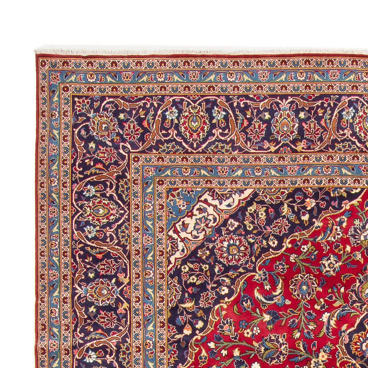 Perser Rug - Keshan - 348 x 247 cm - red