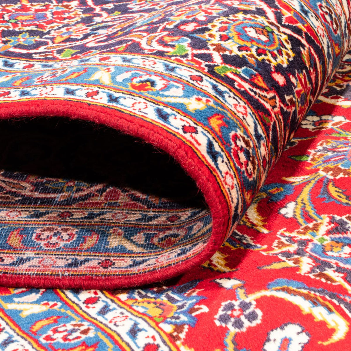 Perser Rug - Keshan - 348 x 248 cm - red