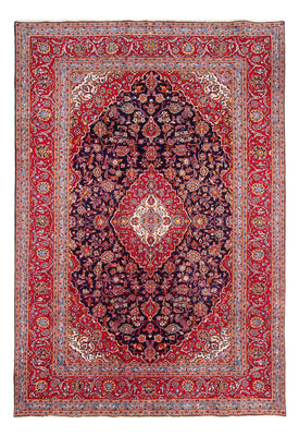 Perser Rug - Keshan - 353 x 246 cm - dark blue