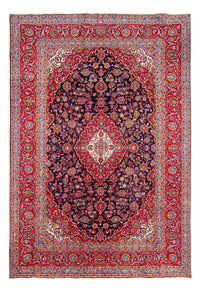 Perser Rug - Keshan - 353 x 246 cm - dark blue