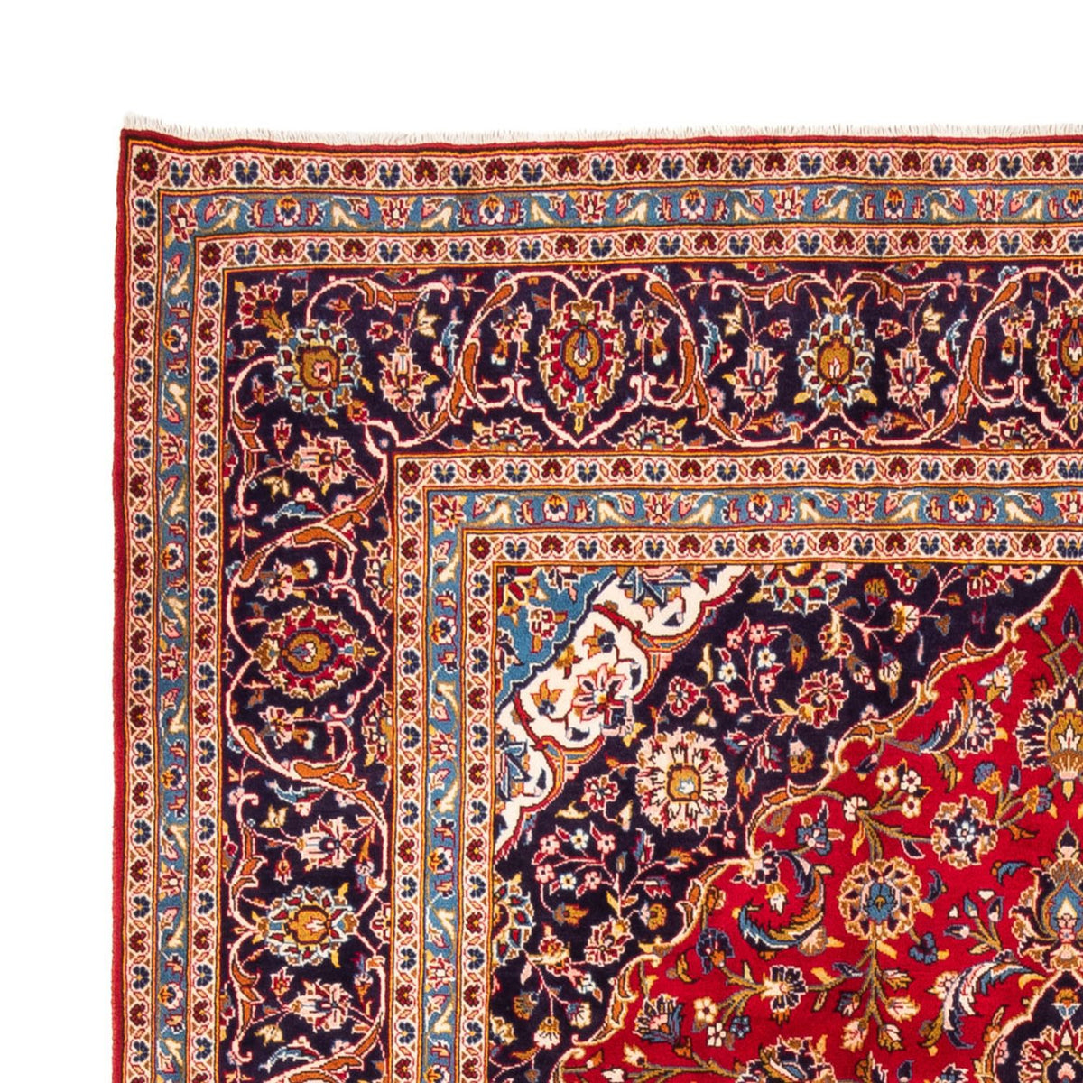 Perser Rug - Keshan - 350 x 248 cm - red