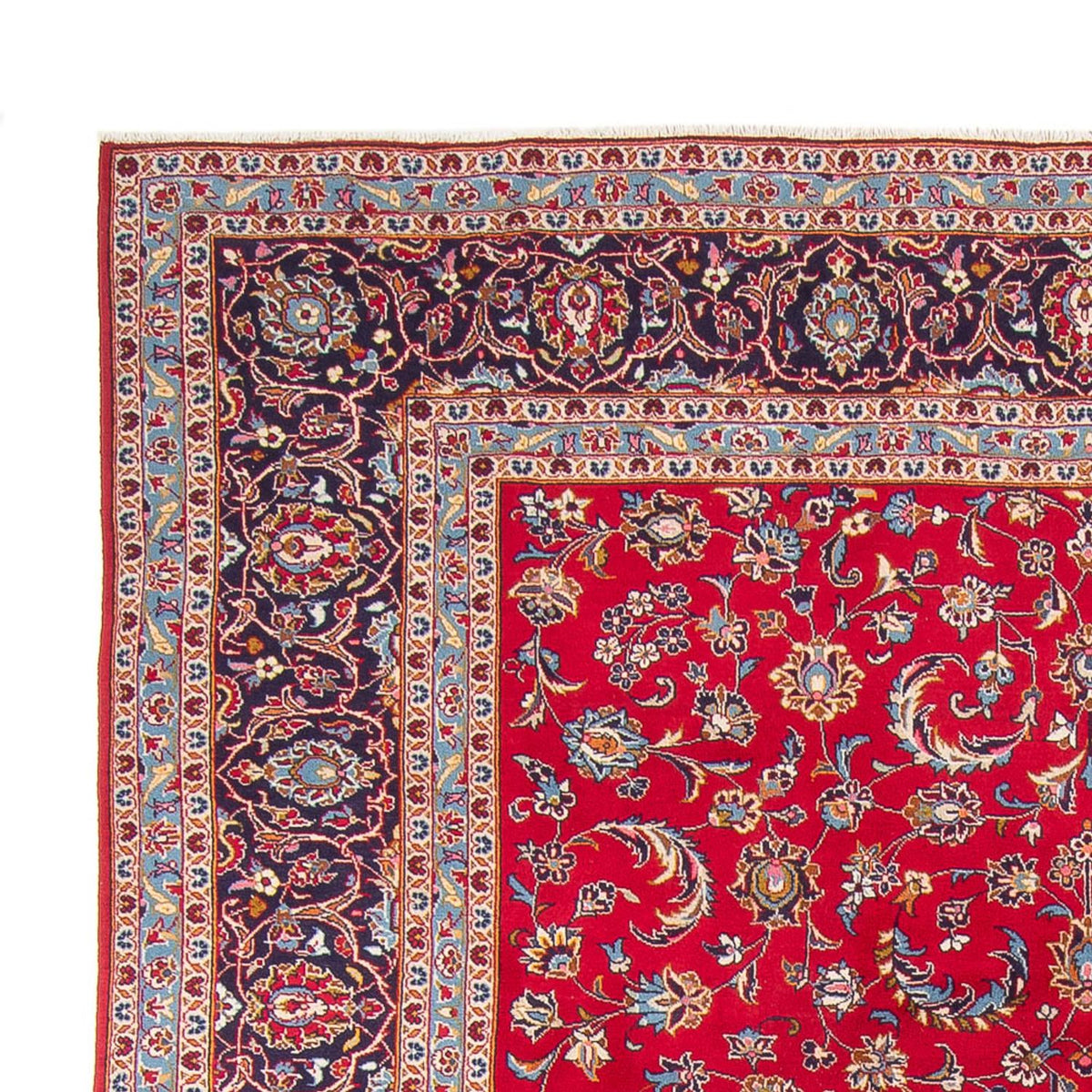 Perser Rug - Keshan - 358 x 243 cm - red