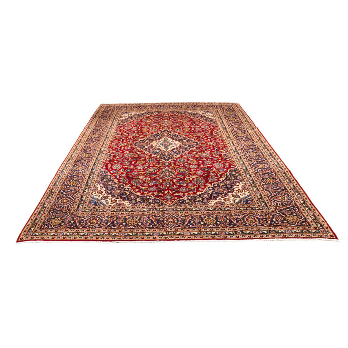 Perser Rug - Keshan - 352 x 248 cm - red