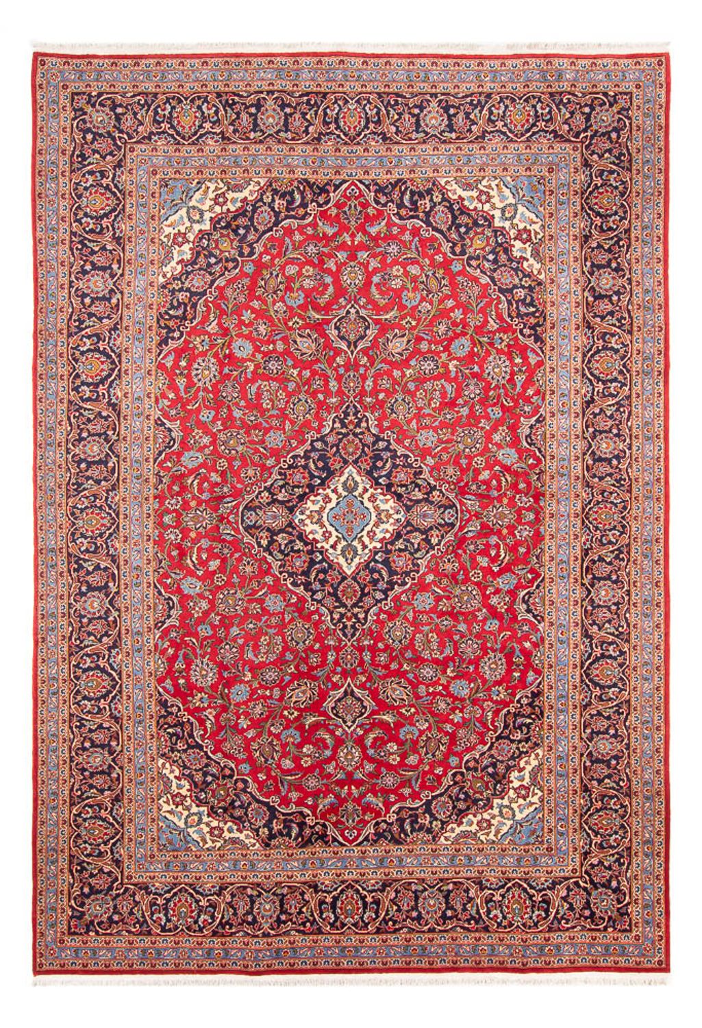 Perser Rug - Keshan - 350 x 250 cm - red
