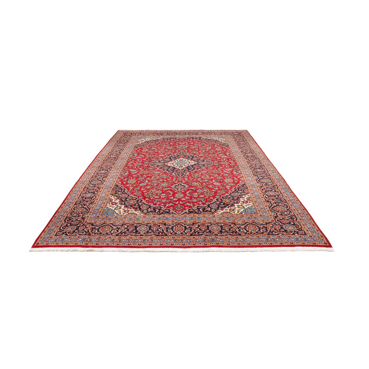 Perser Rug - Keshan - 350 x 250 cm - red